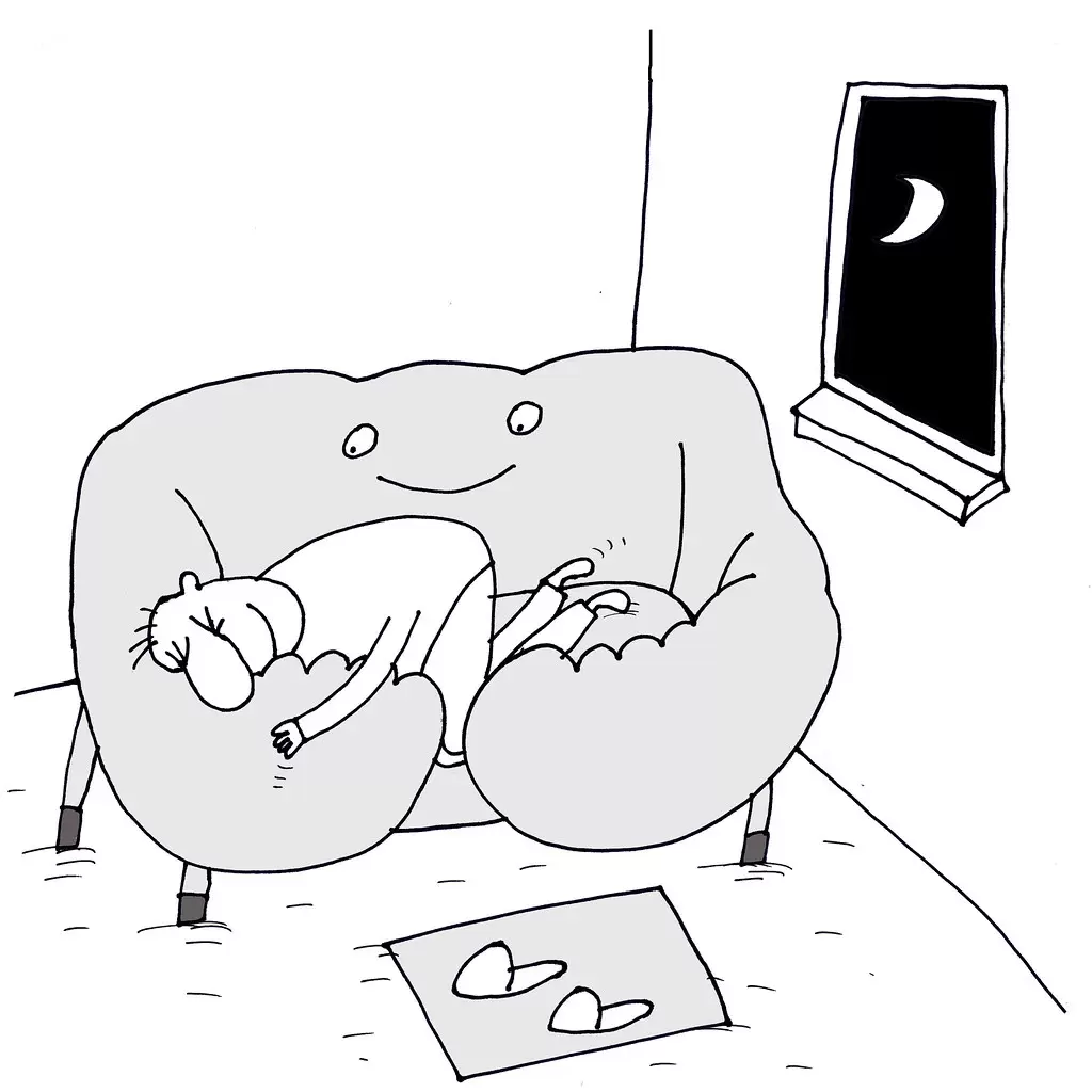 Иллюстрация Вячеслава Шилова Одиночество вдвоем