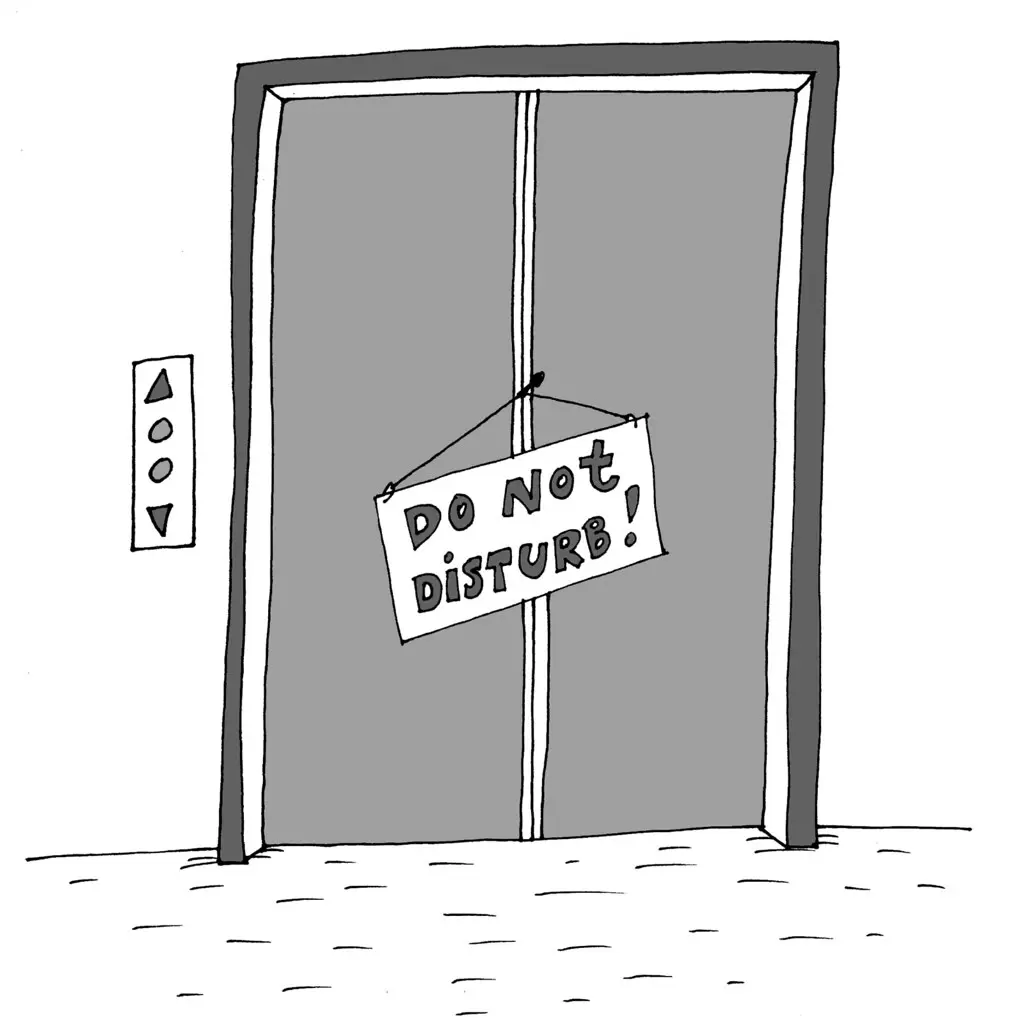 Иллюстрация Вячеслава Шилова Путевка в лифт