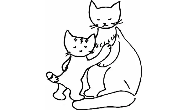 Ольга Щедринская "Путешествие котенка Тима" иллюстрация