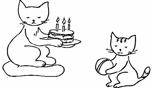 Ольга Щедринская "Путешествие котенка Тима" иллюстрация