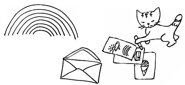 Ольга Щедринская "Путешествие котенка Тима" иллюстрация